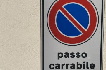 Avviso censimento passi carrabili